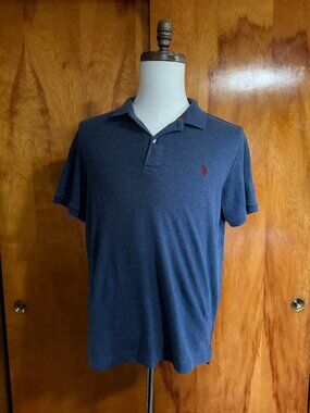 US Polo Assn. Luxury Feel Men’s Blue Polo (1203)